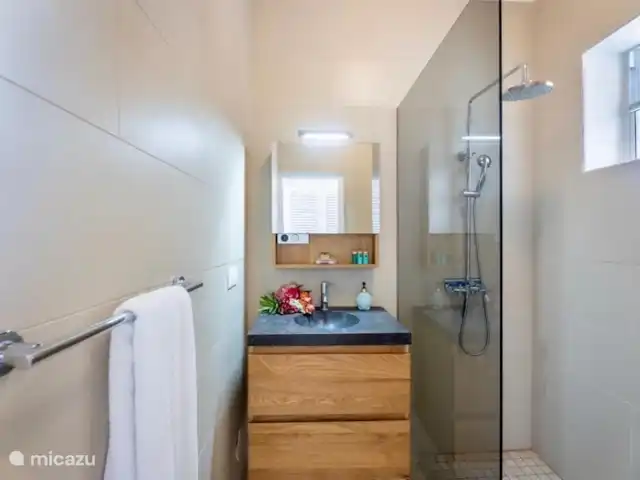 Villa Ocho | Curaçao, Banda Abou (ouest), Coral Estate, Rif St.Marie - villa La salle de bain attenante de la chambre 2.