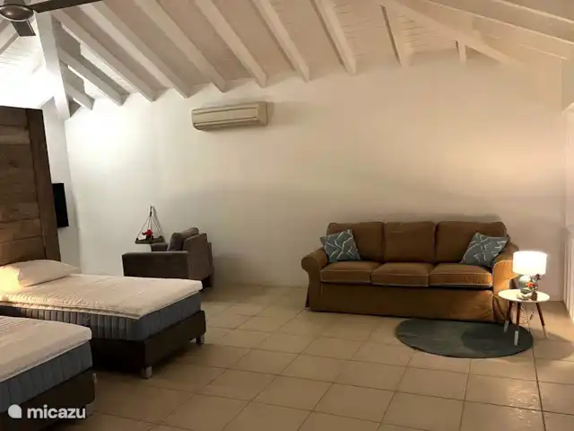Villa Ocho | Curaçao, Banda Abou (ouest), Coral Estate, Rif St.Marie - villa Chambre 5, avec climatisation, ventilateur mais pas de salle de bain privée