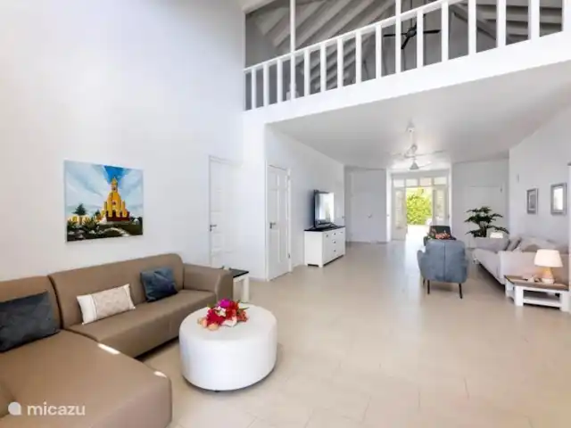 Villa Ocho | Curaçao, Banda Abou (ouest), Coral Estate, Rif St.Marie - villa Un autre joli coin salon.