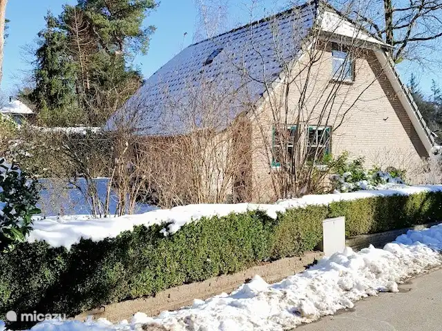 Maison de vacances Clara | Pays-Bas, Gueldre, Lunteren - bungalow La Veluwe est aussi belle en hiver.