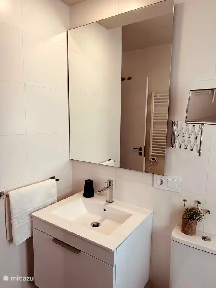 En suite bathroom...