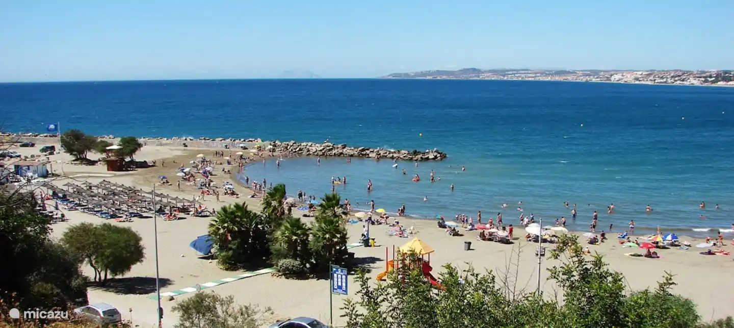Del Cristo Beach or Estepona at 13 minutes walking distance.