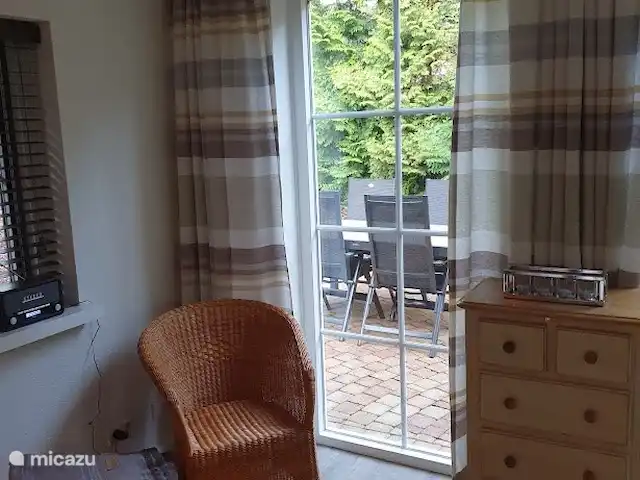 Maison de vacances Marianne | Pays-Bas, Gueldre, Lunteren - bungalow Vue jusqu'au jardin