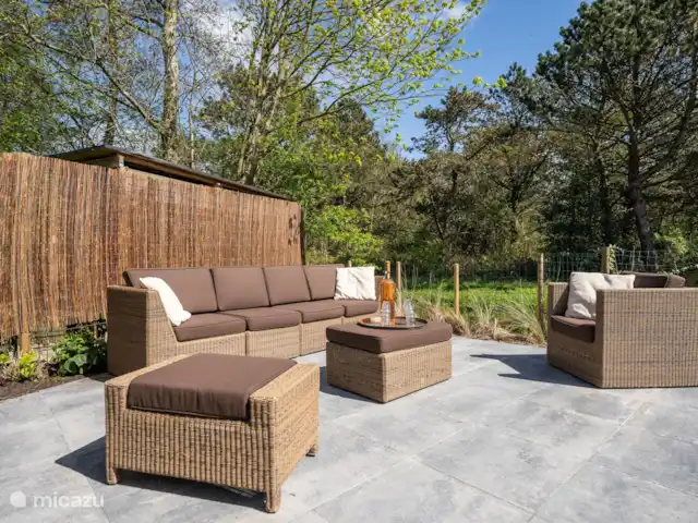 Villa de luxe Texel 8-10 pers Krim 95 | Pays-Bas, Texel, De Cocksdorp - maison de vacances 2ème terrasse au Sud-Ouest avec salon