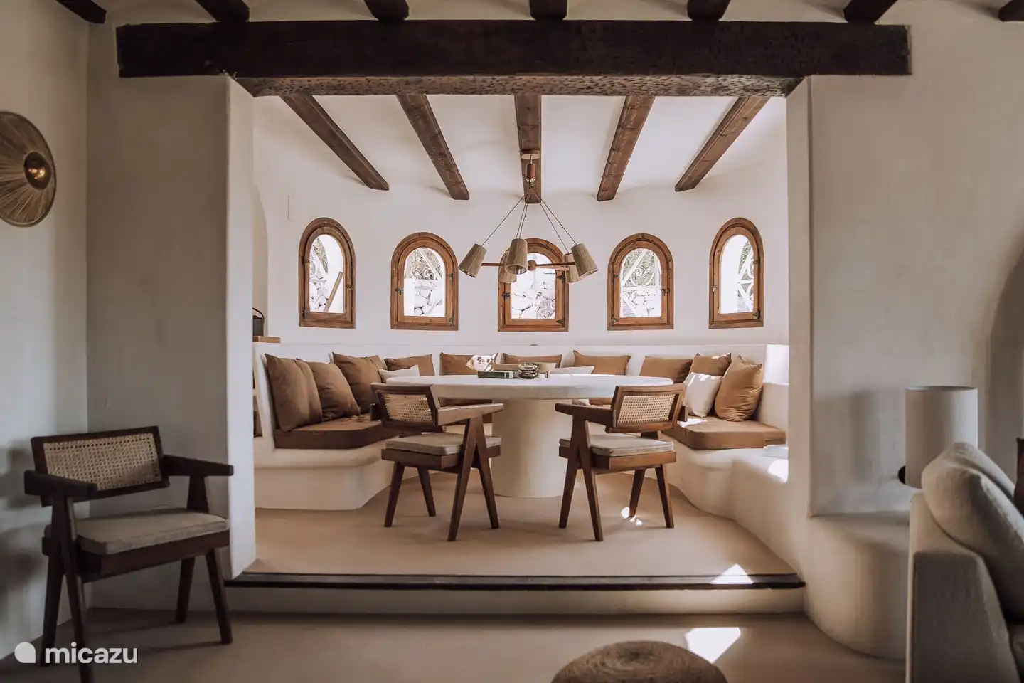Salle à manger de l’appartement Fustera