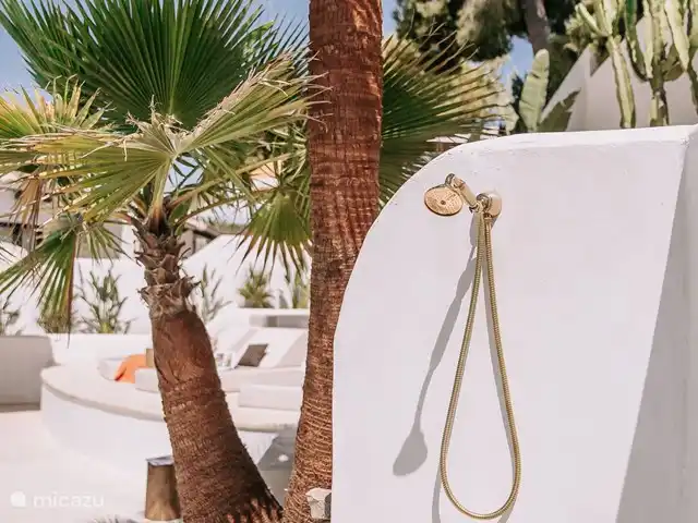 Le June Boutique Villa Benissa | Espagne, Costa Blanca, Benissa - villa Douche extérieure