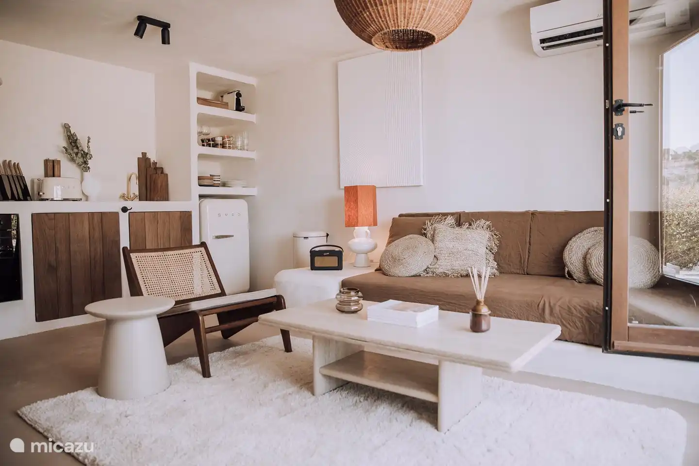 L’appartement Advocat - salon et cuisine