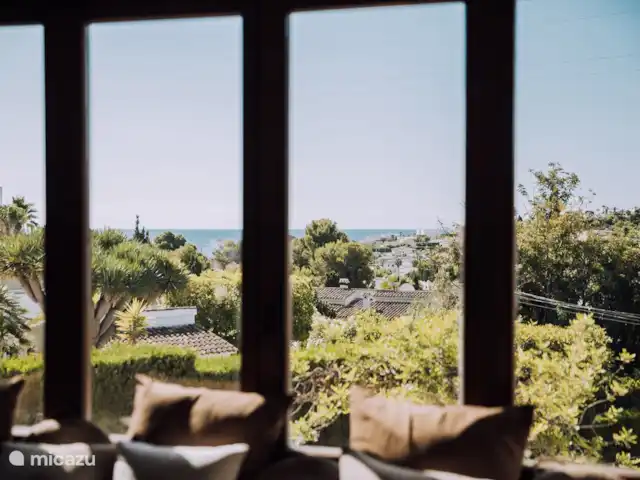 Le June Boutique Villa Benissa | Espagne, Costa Blanca, Benissa - villa Vue depuis le salon de l’appartement La Fustera