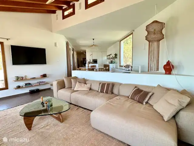 Villa Emperador | Espagne, Costa Blanca, Benissa - villa salon, fosse à table dans la villa Emperador