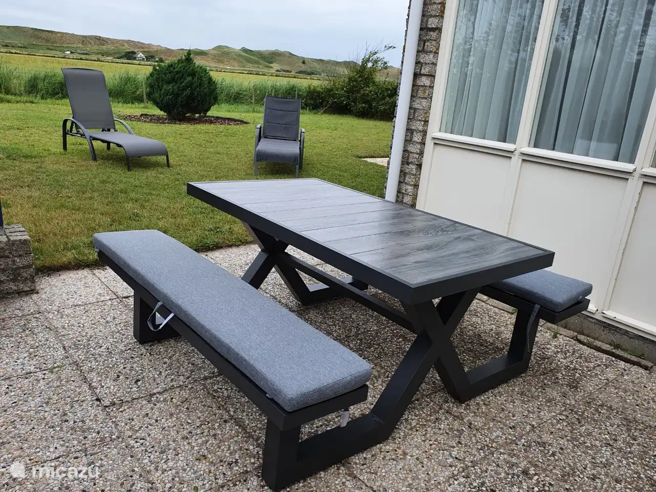 Terrasse am Wintergarten