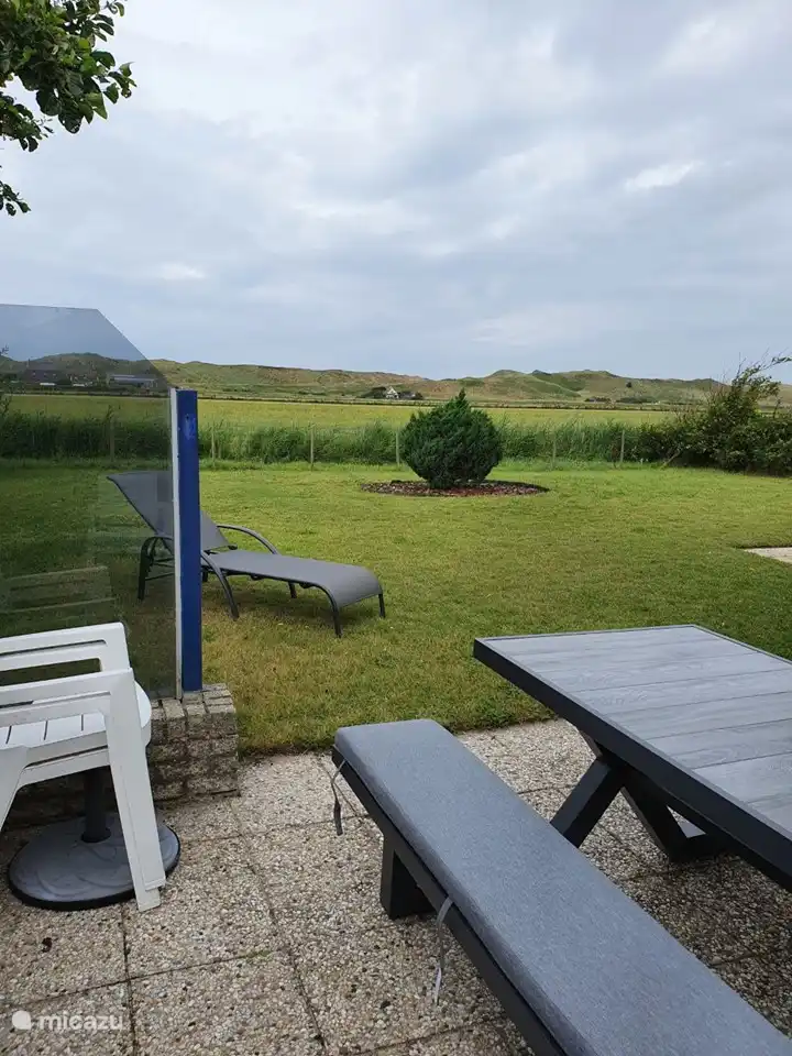 Abgeschirmte Terrasse