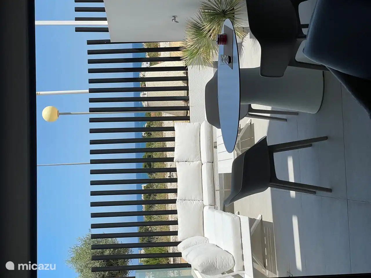 Blick aus dem Wohnzimmer