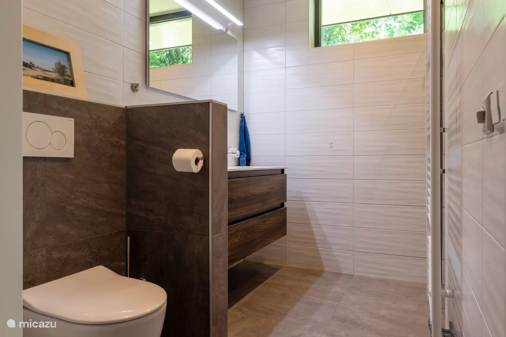 Badezimmer mit 2. WC