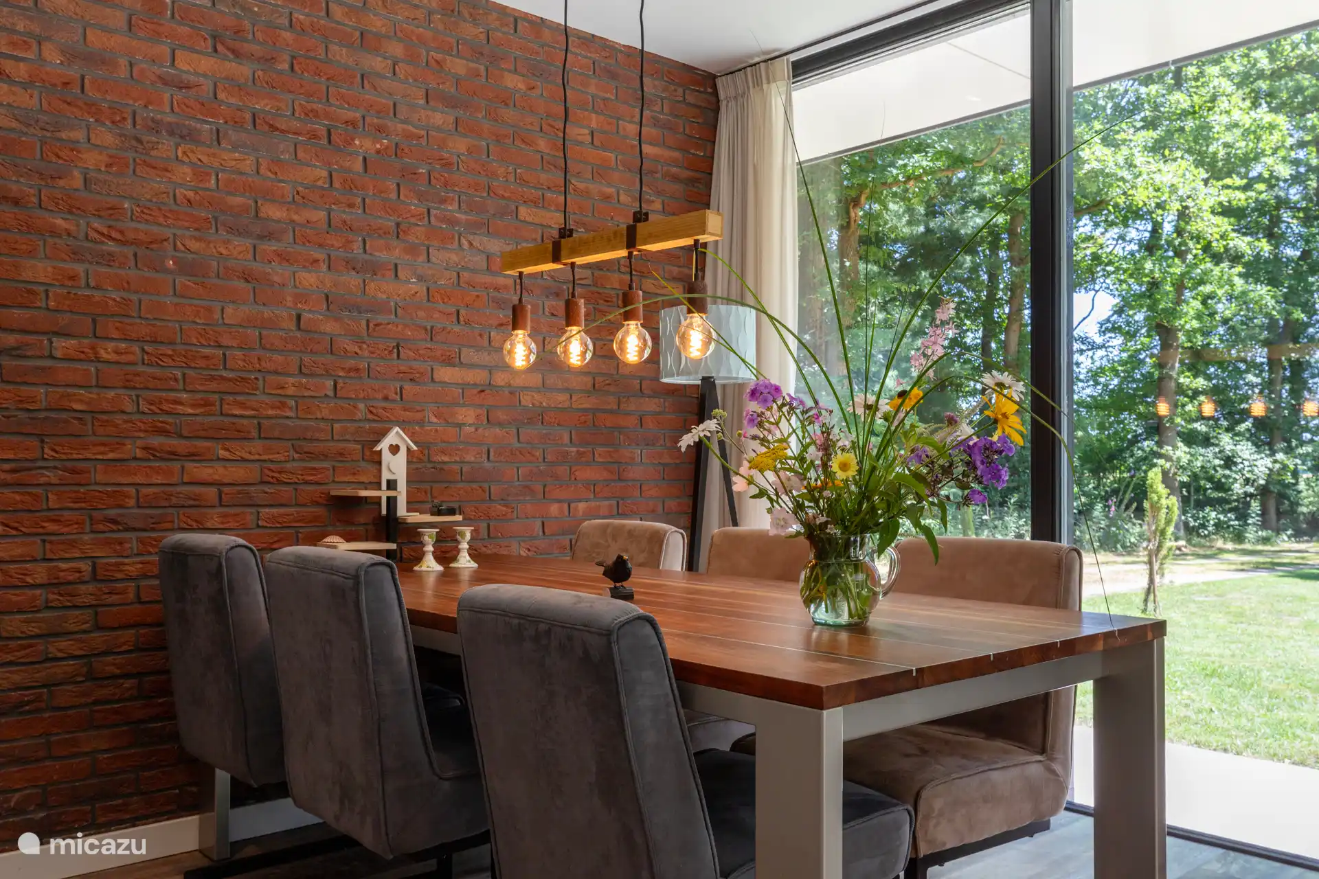 Küche und Essbereich im Merel