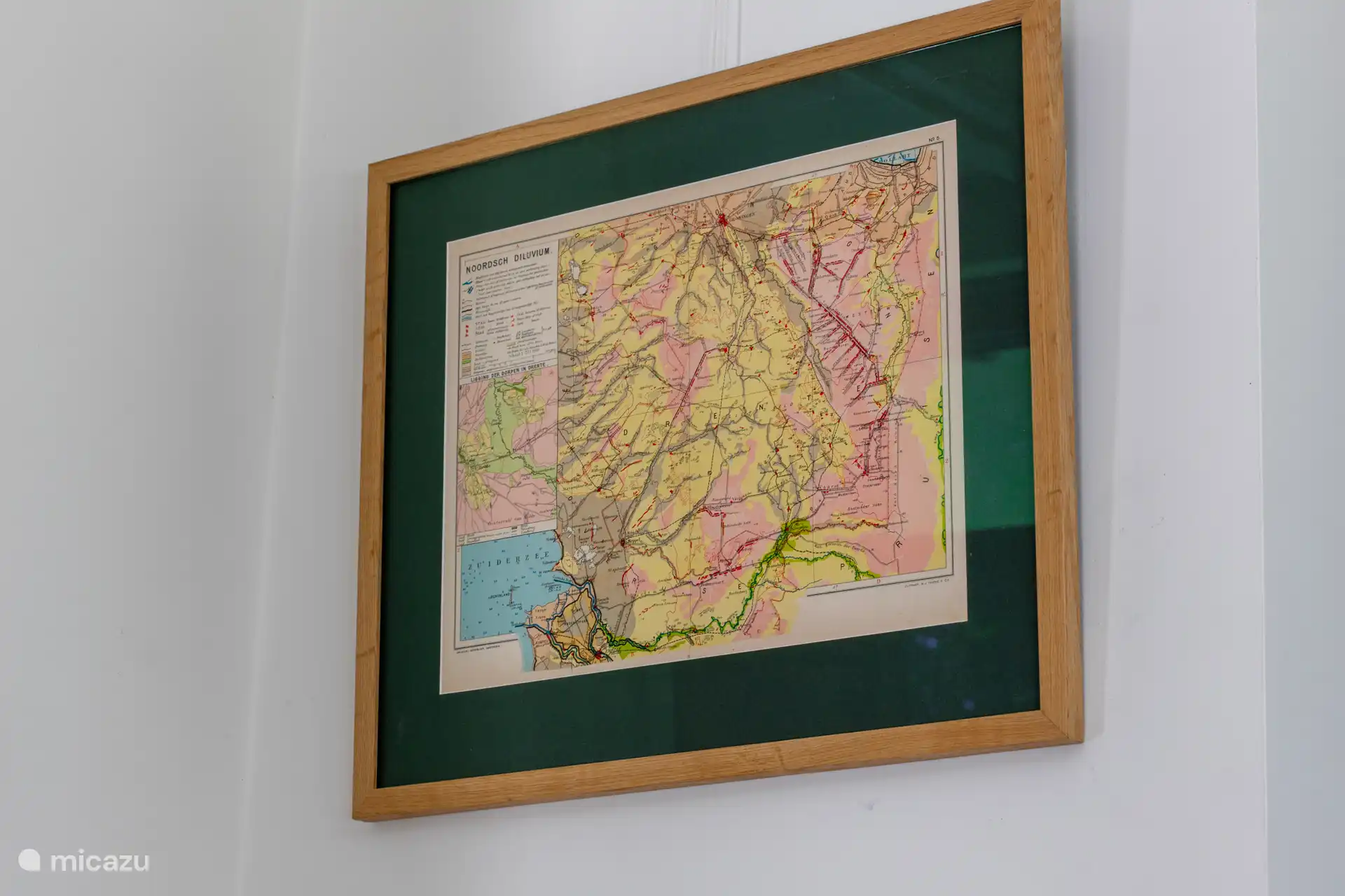 Antike Landkarte Drenthe