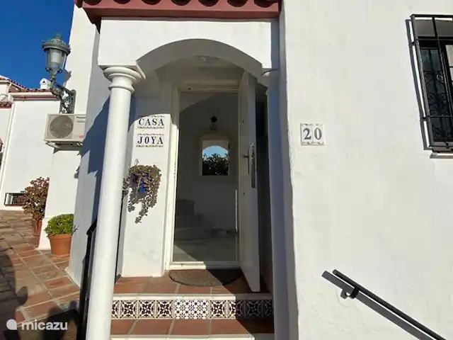 Location de Vacances Espagne, Costa del Sol, Nerja, maison de vacances - Maison Joya Nerja Entrée, porte d'entrée