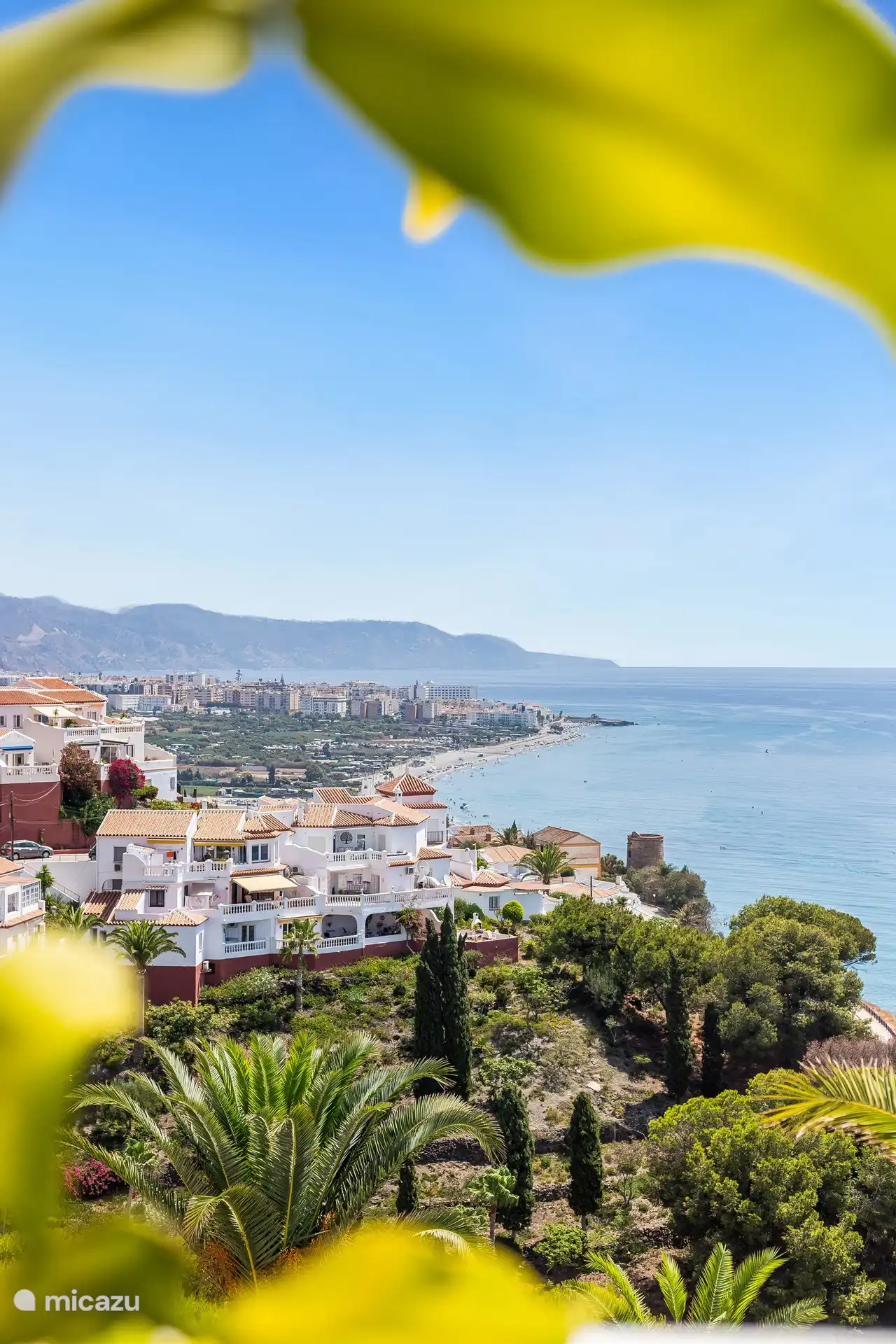 Completely private roof terrace with views.