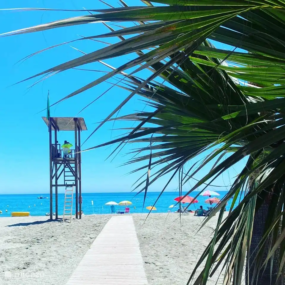 Nerja Playa Burriana (within 10 minutes by car you can enjoy a plate of Paella for only 8.50 euros at Ayo on the popular Burriana beach)