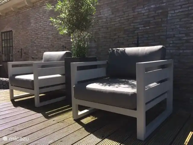 Maison de vacances Friese Heerlijkheid | Pays-Bas, Frise, Leeuwarden - maison de vacances Terrasse