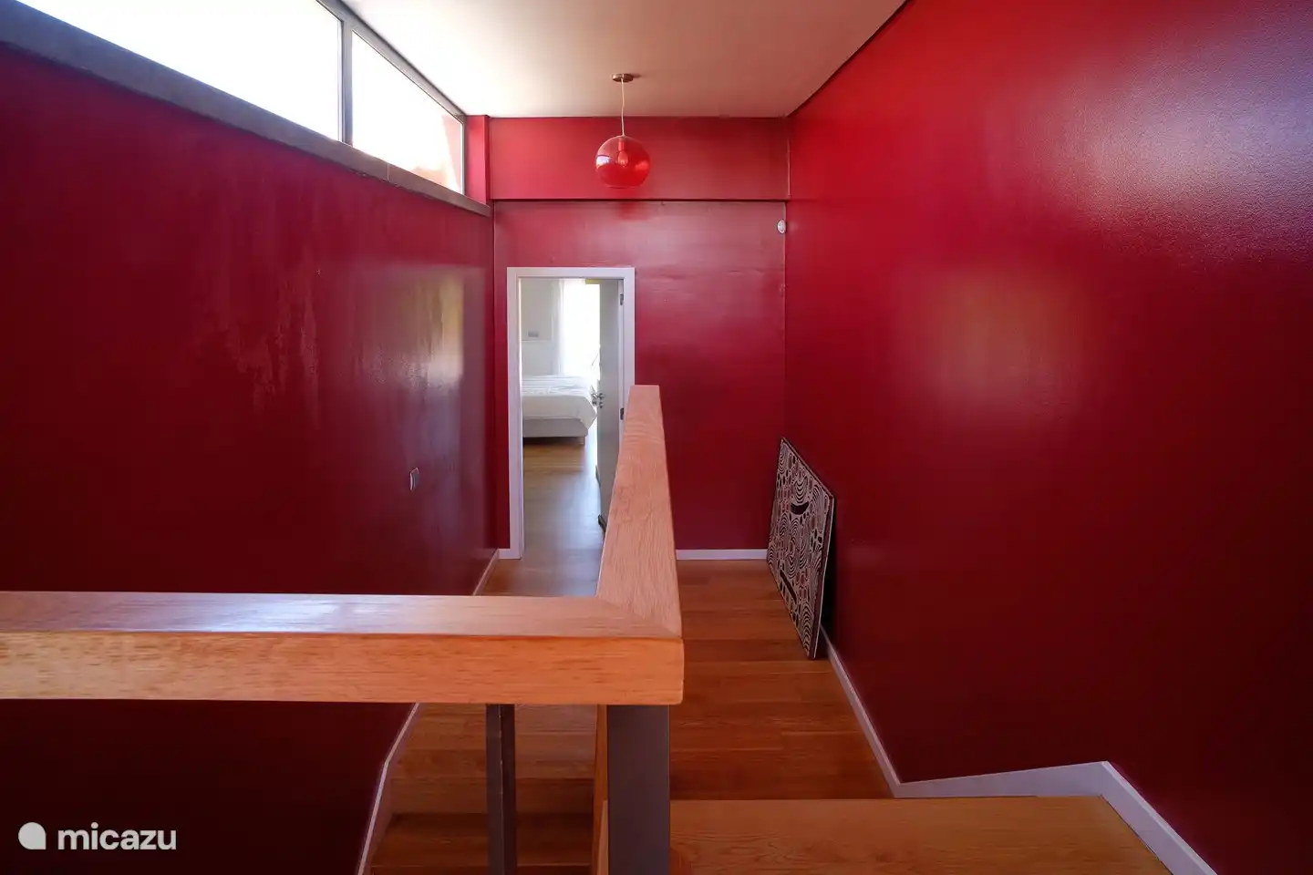 Treppe zum ersten Stock