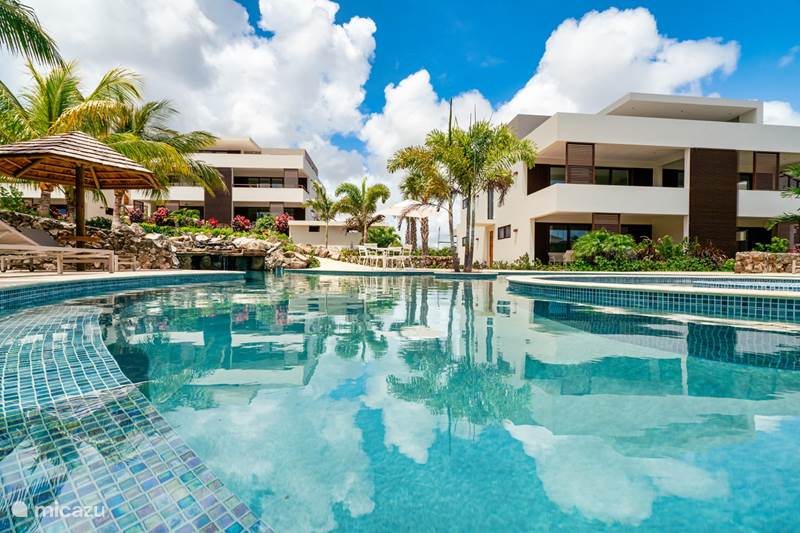 Vakantiehuis Curaçao, Banda Ariba (oost), Jan Sofat Appartement Jan Sofat LUX | Tropicana | Pool