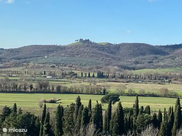 Villa Roccaccia - Tutte le Due | Italie, Ombrie, Tuoro sul Trasimeno - appartement vue sur Montegualandro