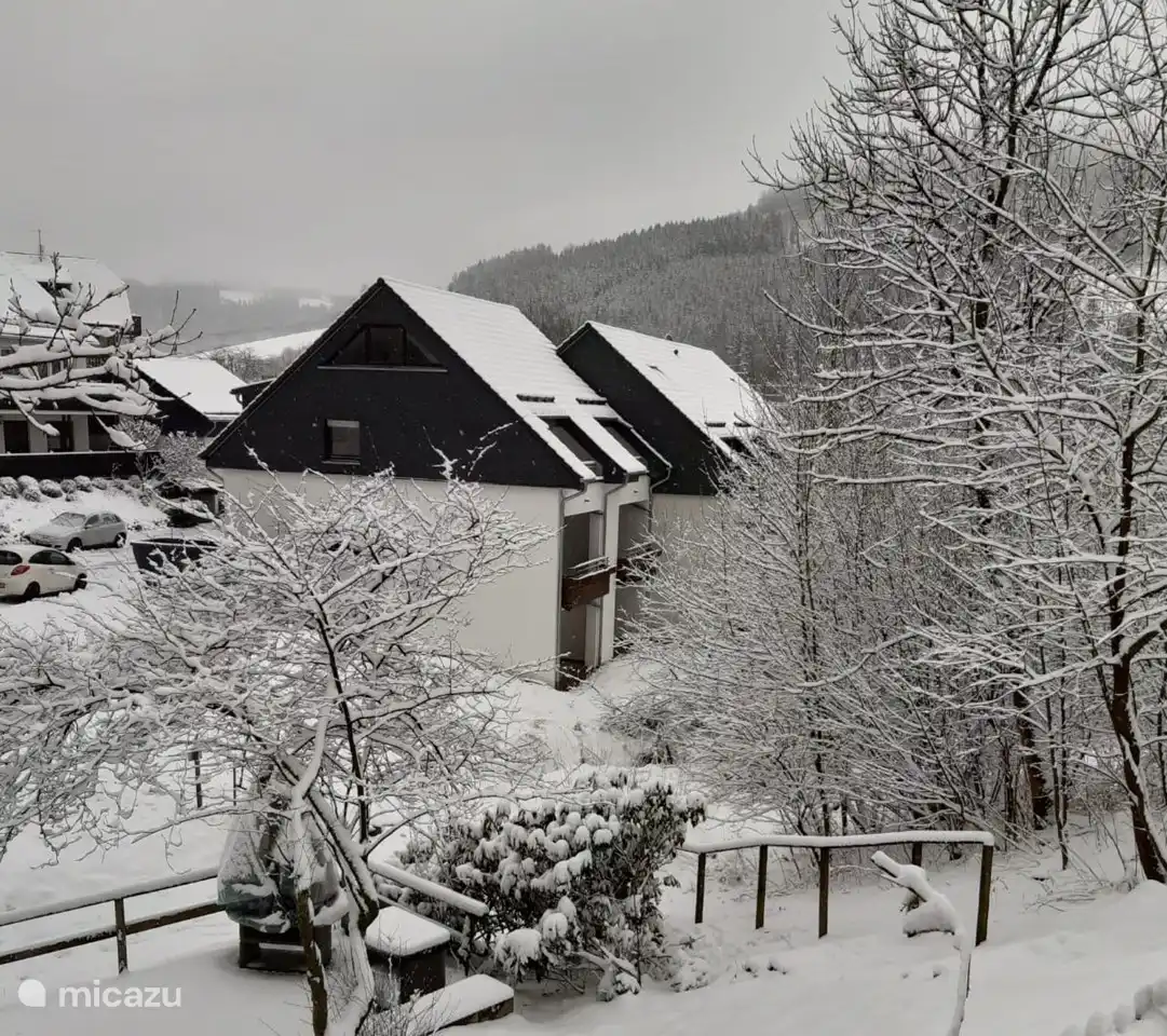 Haus im Schnee