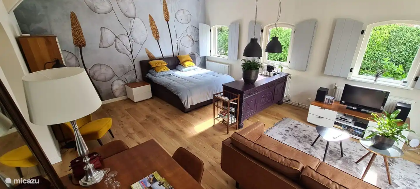 Der Wohn- und Schlafbereich. Foto von einem Gast von uns.