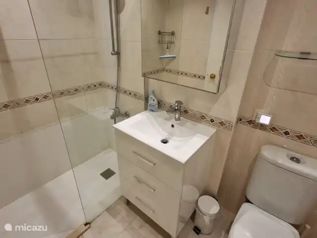 Casa Badia de S'agaro huren in Spanje, Costa Brava, Sant Feliu de Guíxols - geschakelde woning Badkamer
Ruime badkamer met inloopdouche en wc, bidet en wastafel