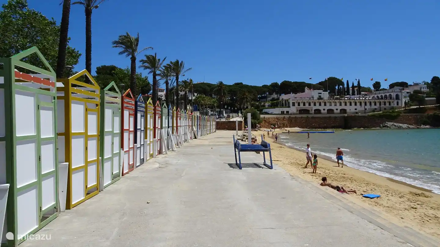 Les maisons de plage typiques de S'agaro