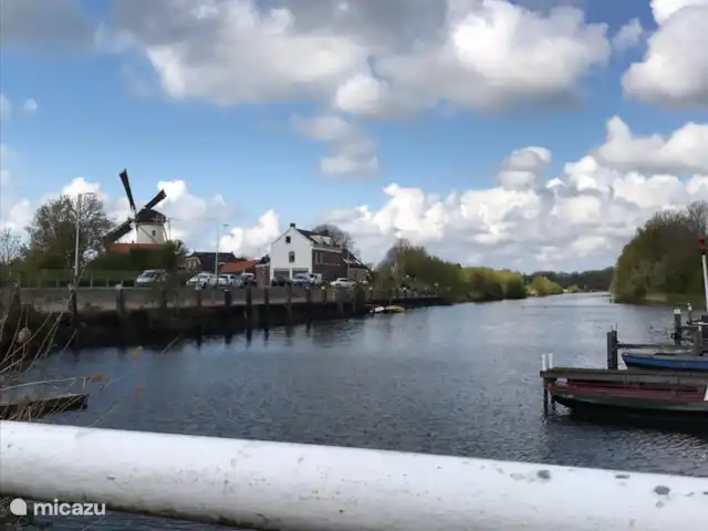 Onderdemolen en Países Bajos, Holanda Meridional, Stellendam - bungaló