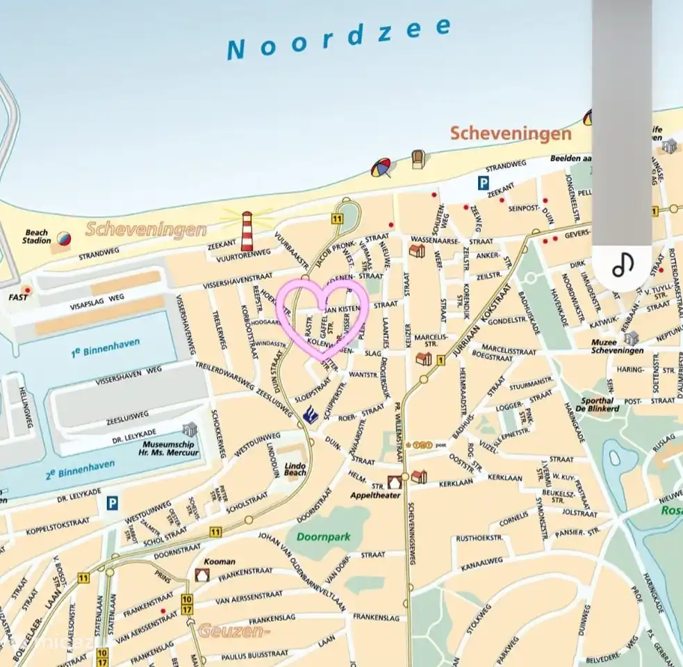 Der Standort des Hauses