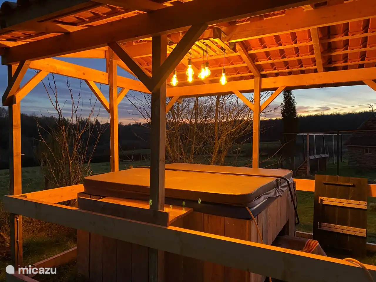 Our jacuzzi is for rent