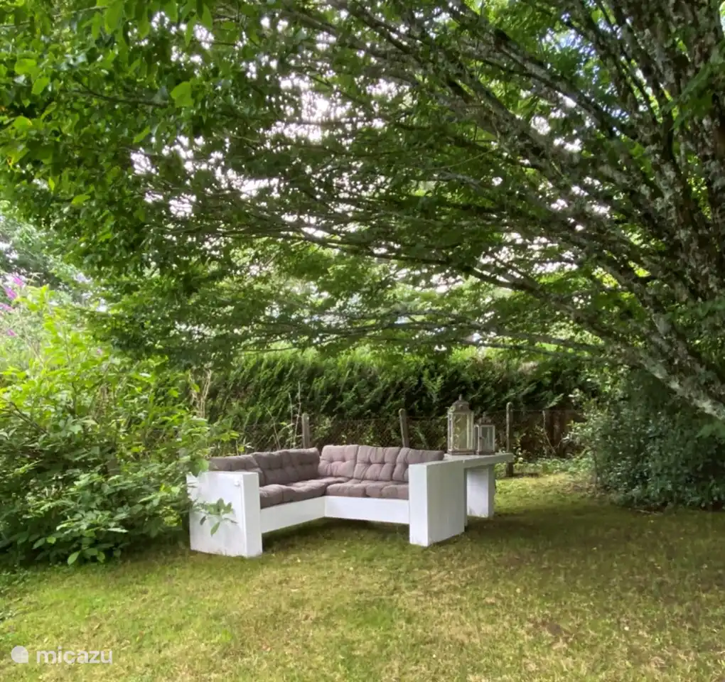 Lounge sofa in the shade