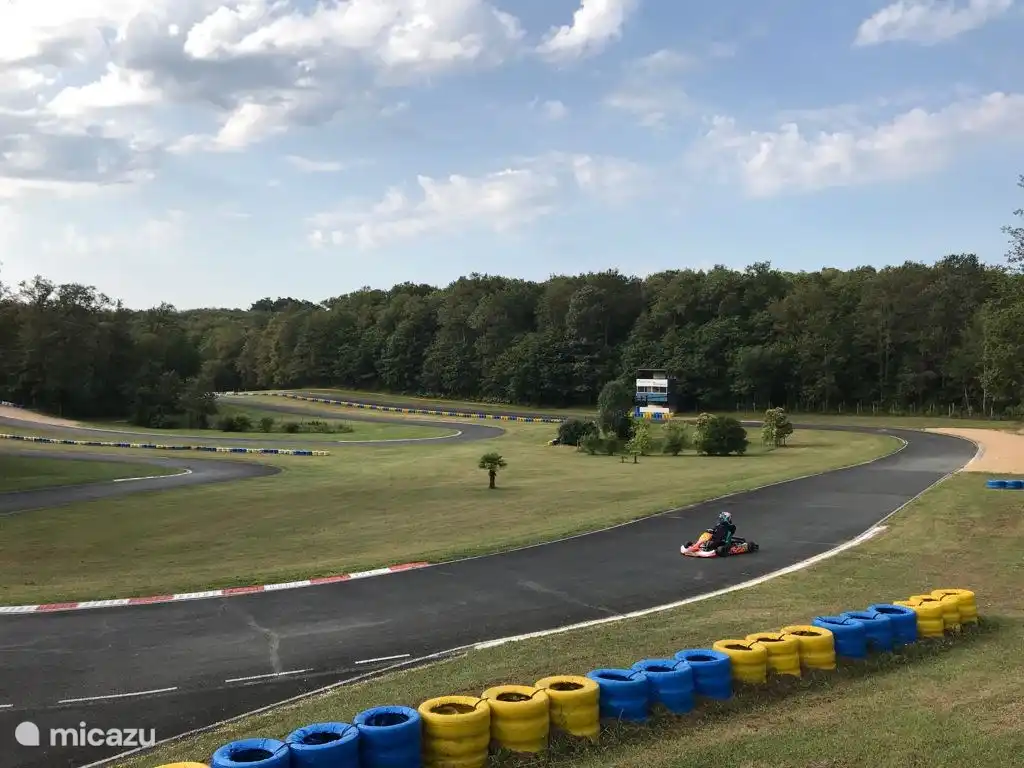 Karts go up to 90 km per hour!