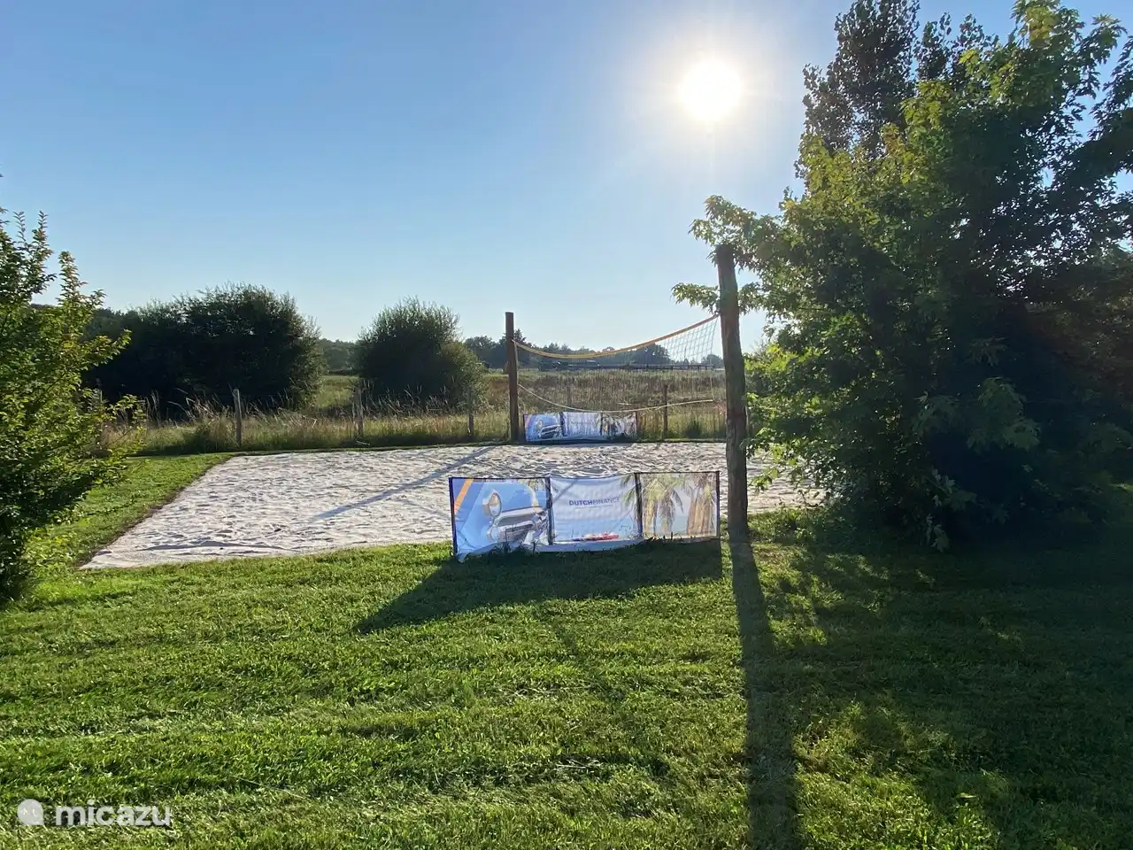 Volleyball field available