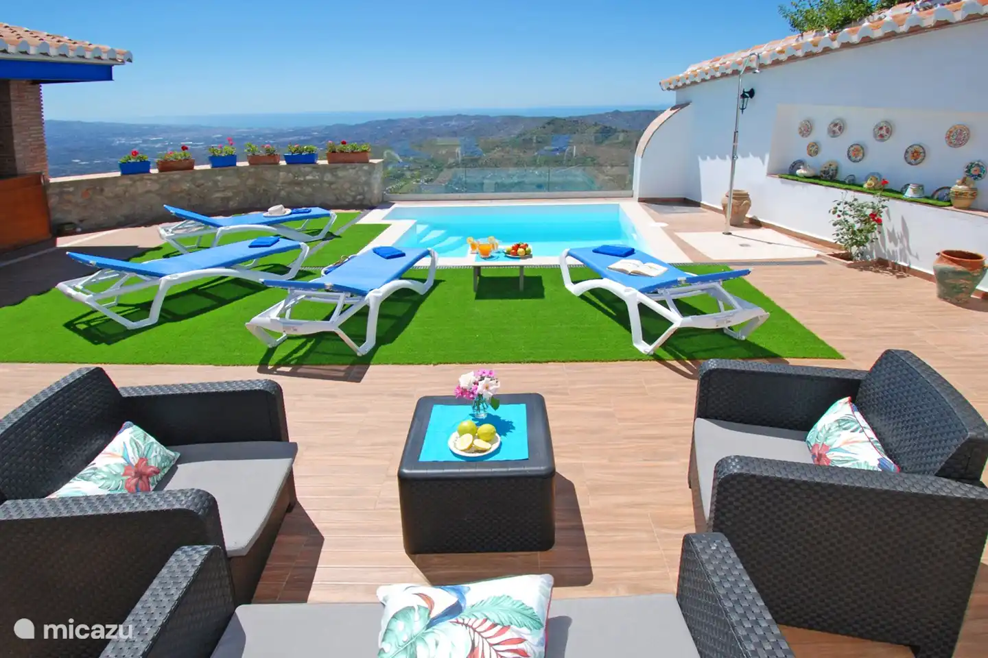 Hébergement de luxe, Espagne, Costa del Sol, Comares, maison de vacances Maison Del Castillo