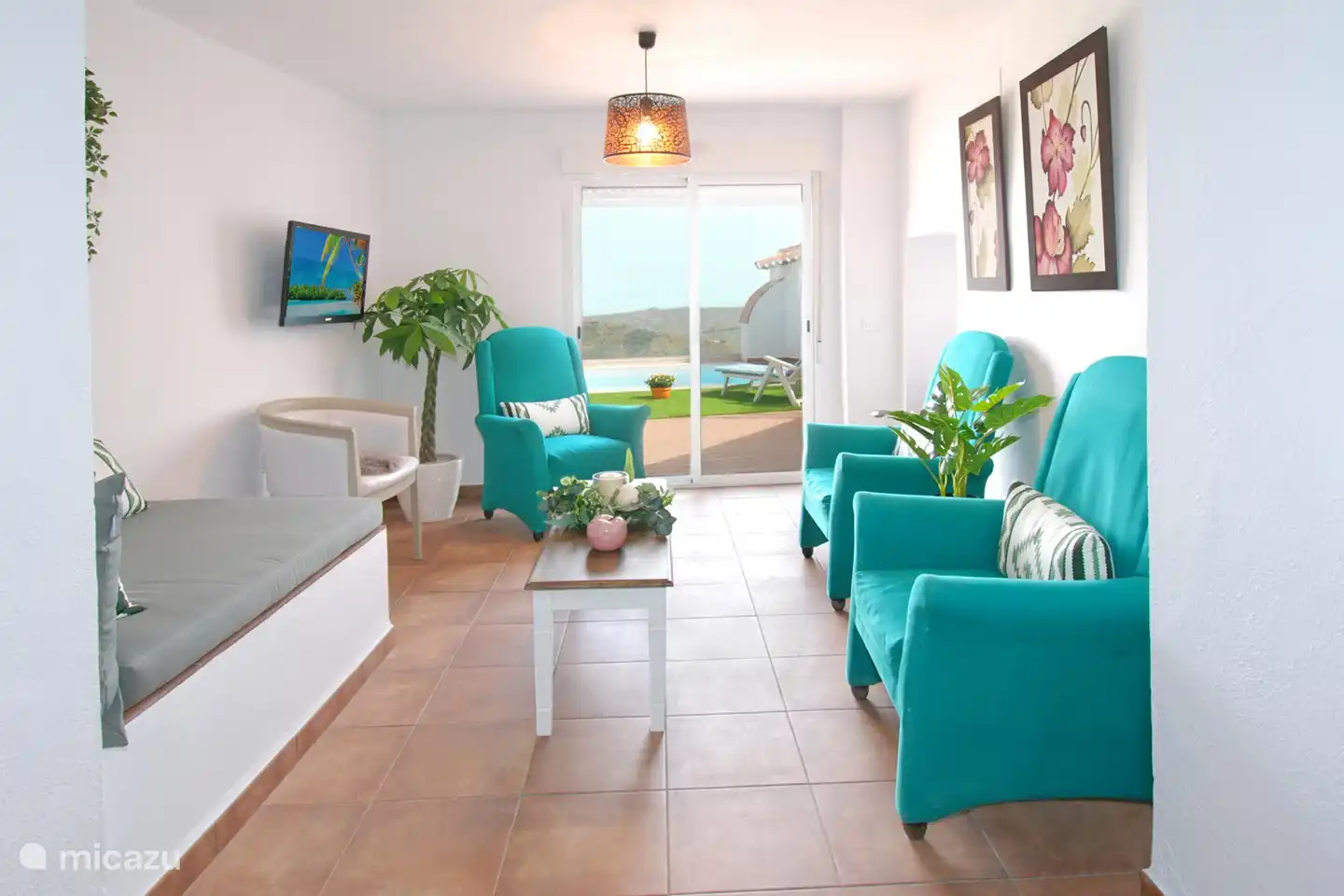 Vue depuis le salon.