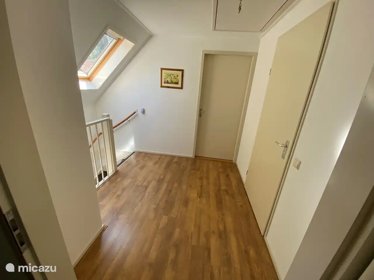 Geräumiger Treppenabsatz