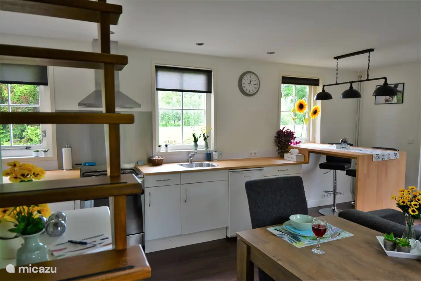 Blick von der Treppe nach oben