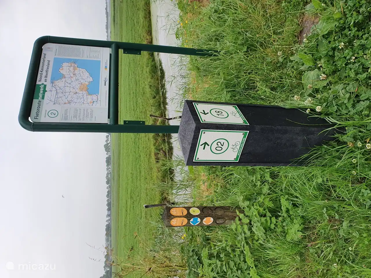 Gehen wir zum Fahrradknotenpunkt 2 oder 18?