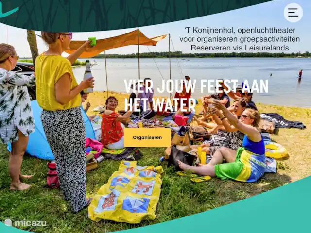 Bungalow forêt 93 | Pays-Bas, Gueldre, Ewijk - bungalow Faire la fête? Réservable à partir de 2022.
Passer la nuit ? Réserver Bosbungalow 93