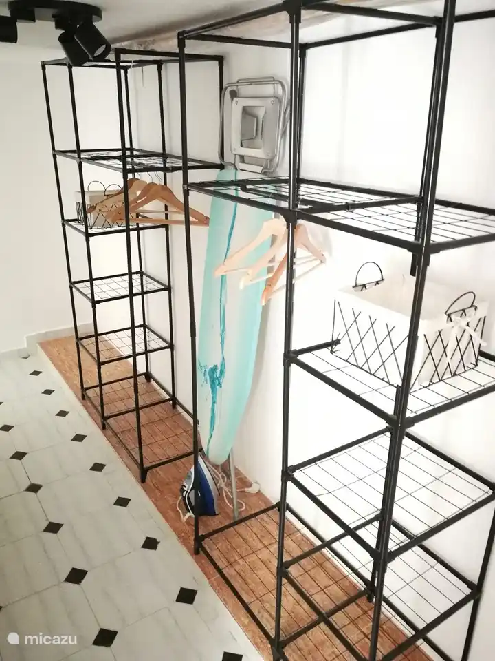 Inloopkast bij slaapkamer op begane grond