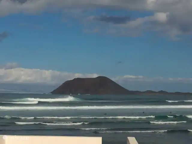 bungaló en España, Fuerteventura, Corralejo – Brisa del Mar Fuerteventura Isla de Lobos vista desde la azotea