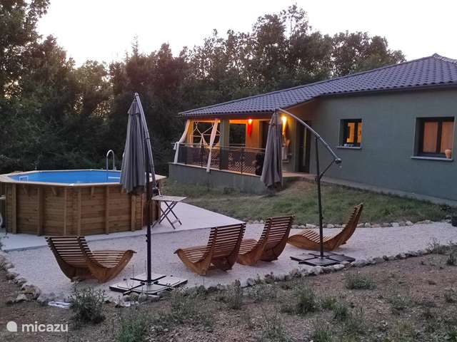 Ferienwohnung Frankreich, Gard,  Barjac - ferienhaus Villa Papaye