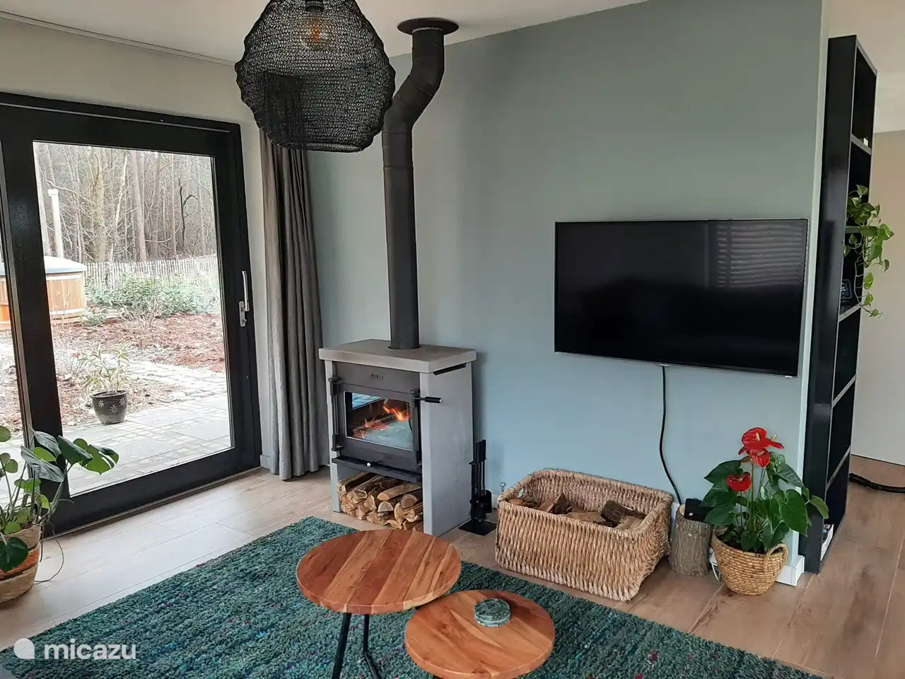 Houtkachel voor de frisse avonden