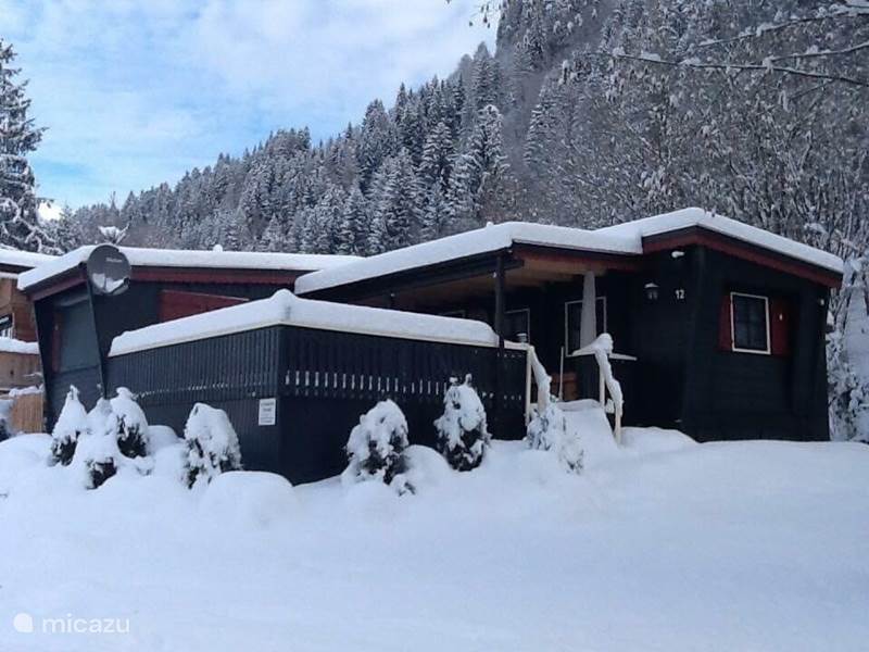 Holiday home in Austria, Tyrol, Aschau im Zillertal Chalet Chalet-Zillertal 5*Camping Aufenfeld