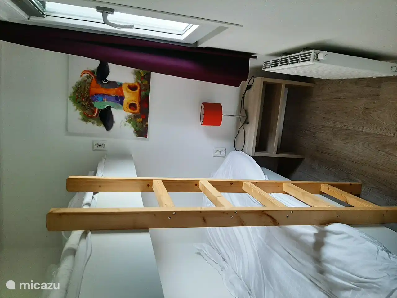 lit superposé avec 2 couchages