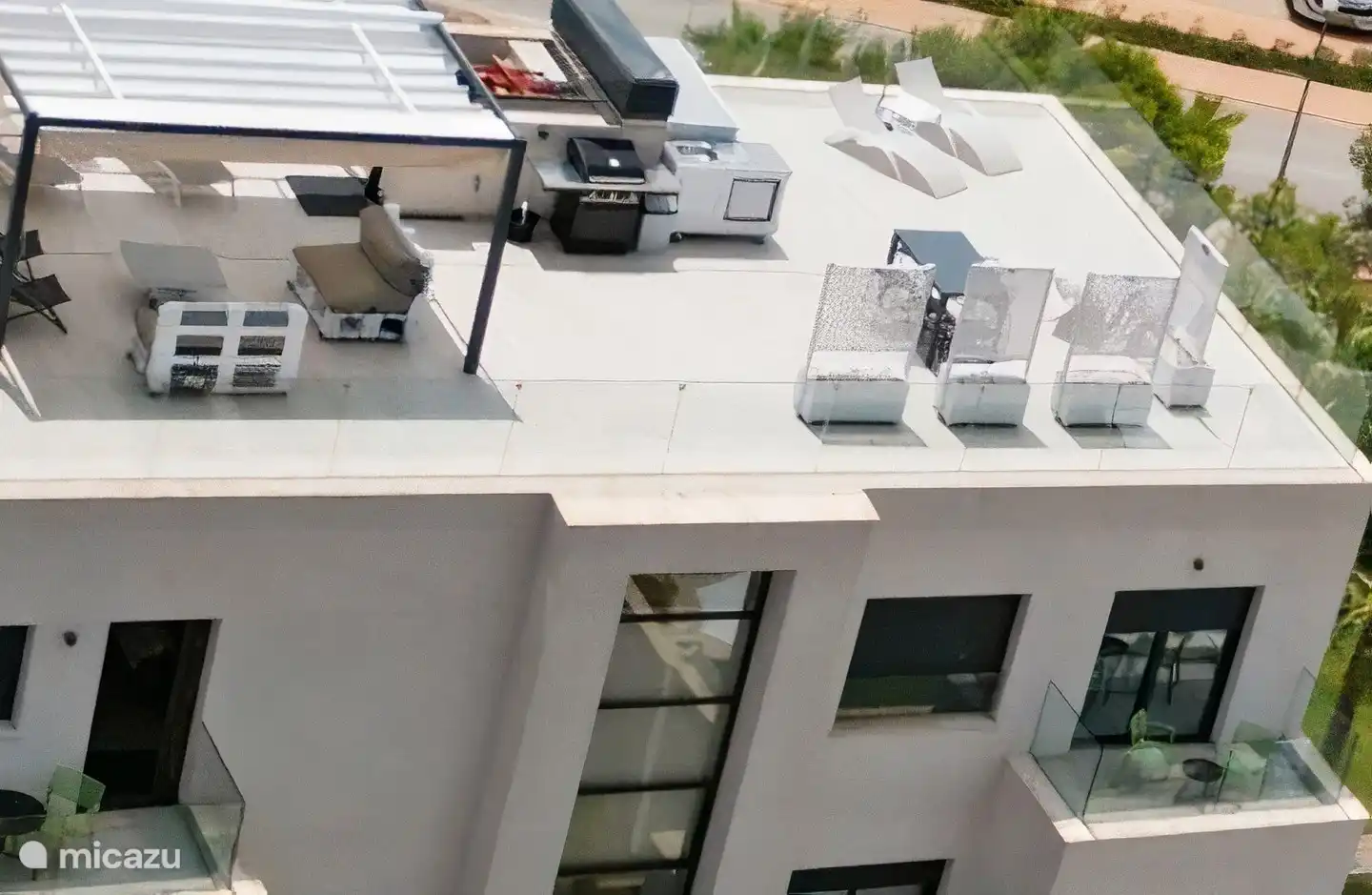 Das Panorama-Penthouse in Spanien, Costa Blanca, Orihuela Costa - appartement