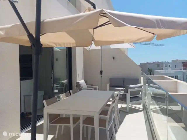 The Panoramic Penthouse huren in Spanje, Costa Blanca, Orihuela Costa - appartement Terras